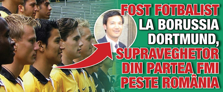 Fost fotbalist la Borussia Dortmund, supraveghetor din partea FMI peste Romania