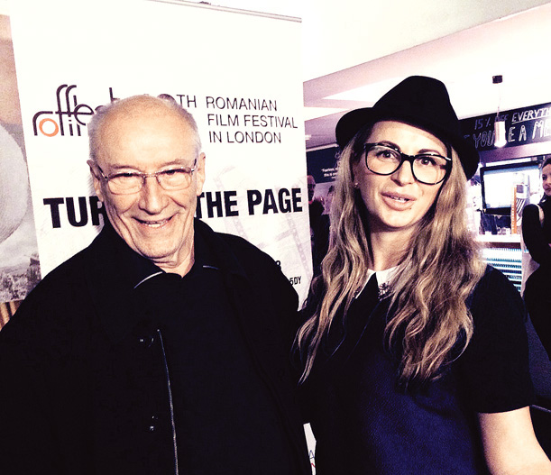 Delia Antal, petrecere cu Victor Rebengiuc
