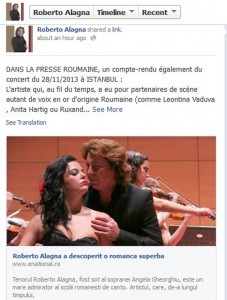 roberto alagna national - Ziarul National