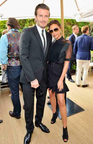 Victoria si David Beckham au ajuns in brad!