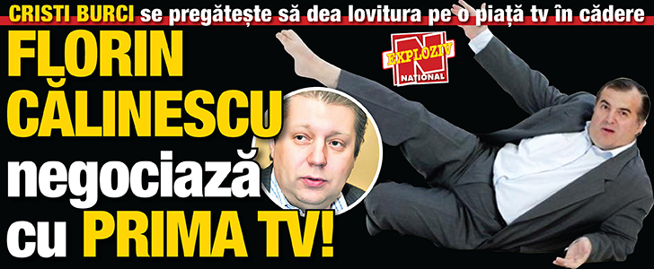 Florin Calinescu negociaza cu Prima Tv