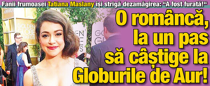 O romanca a fost cat pe ce sa castige la Globurile de Aur