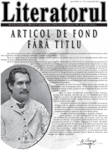 LITERATORUL 175_FINAL-1 - Ziarul National