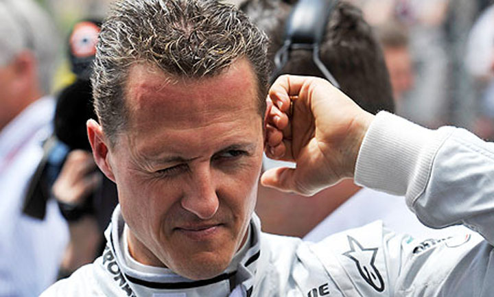 Michael Schumacher a ajuns sa cantareasca mai putin de 50 de kilograme!