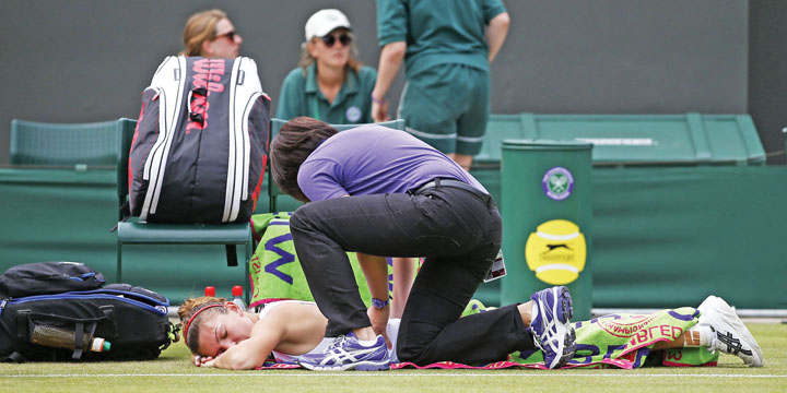 (SP)BRITAIN-LONDON-TENNIS-WIMBLEDON-DAY 4 - Ziarul National