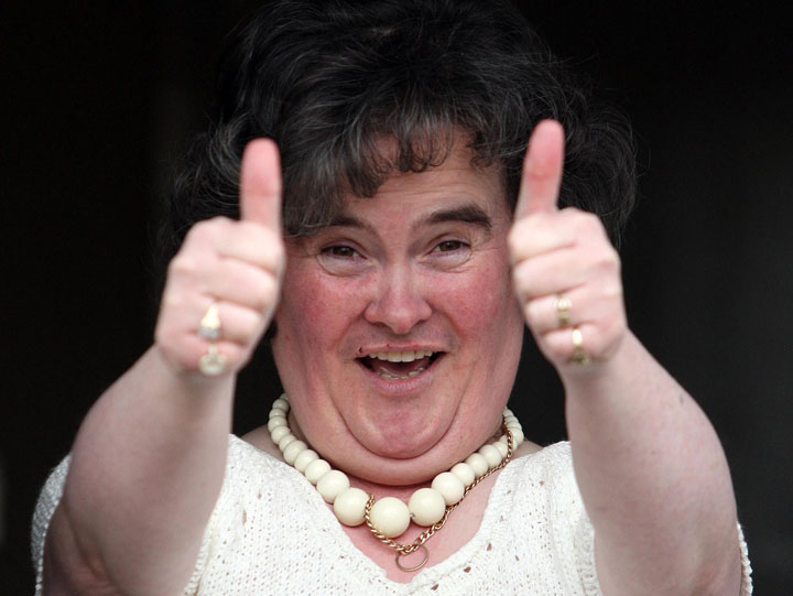 Susan Boyle se angajeaza pe salariul minim la o agentie de pariuri