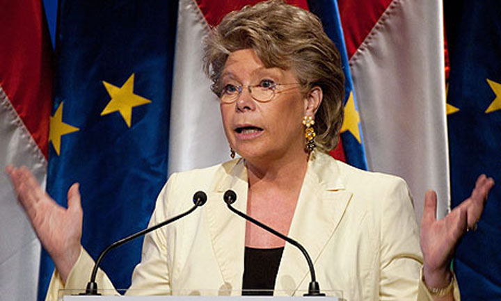 Viviane Reding anunta infiintarea Statelor Unite ale Europei