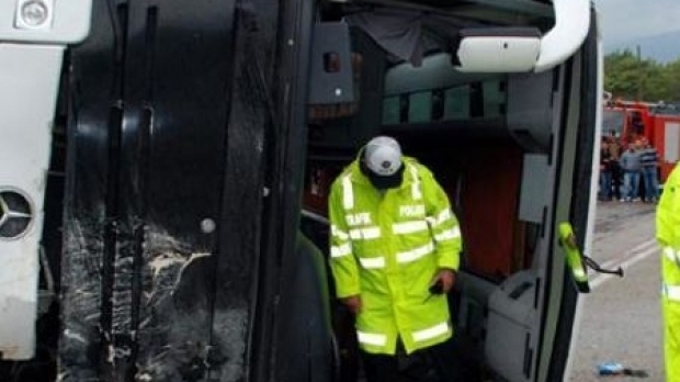 Accident de circulatie cu 21 de morti