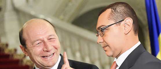 Basescu, ironic la adresa lui Ponta: Ma mir ca nu a pus o poza cand lua masa cu regele Decebal