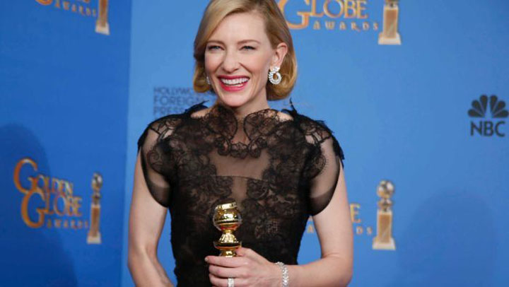 Cate Blanchett: “Eram beata la Globurile de Aur”