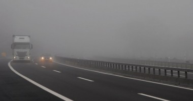 COD GALBEN pentru mai multe judete. Ceata persista pana la pranz