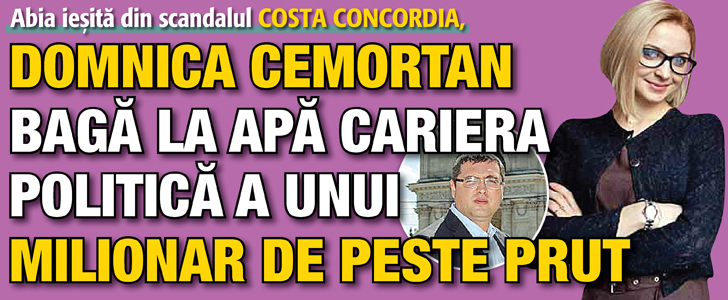 Domnica Cemortan baga la apa cariera politica a unui milionar de peste Prut