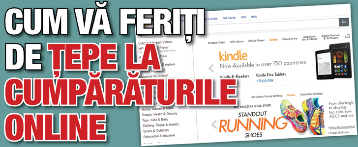 Cum va feriti de tepe la cumparaturile online