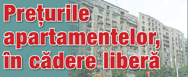 Preturile apartamentelor, in cadere libera