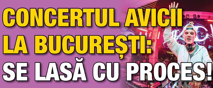 Concertul Avicii la Bucuresti: se lasa cu proces!