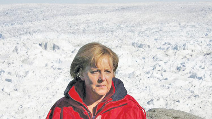 Merkel si-a fracturat pelvisul la schi