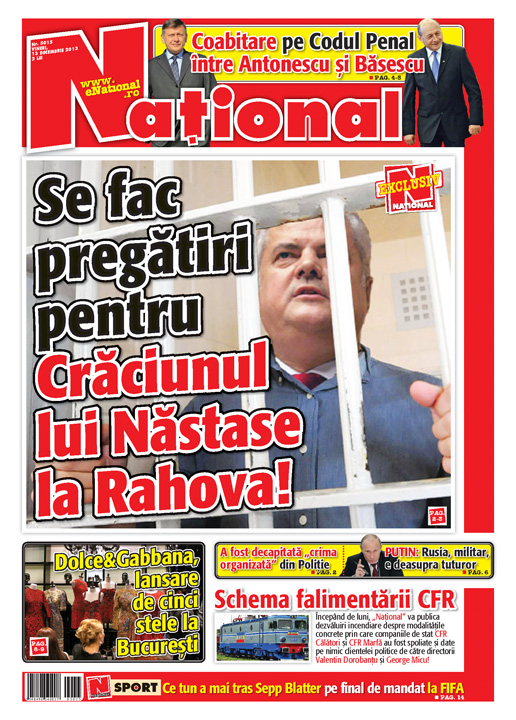 pag 01 - Ziarul National