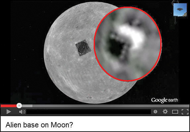 Extraterestrii au baza pe Luna. Prea si-au luat amploare!