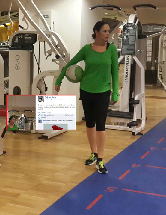 Andreea Marin slabeste ca sa-i faca in ciuda. Stefan, Tuncay de zis?