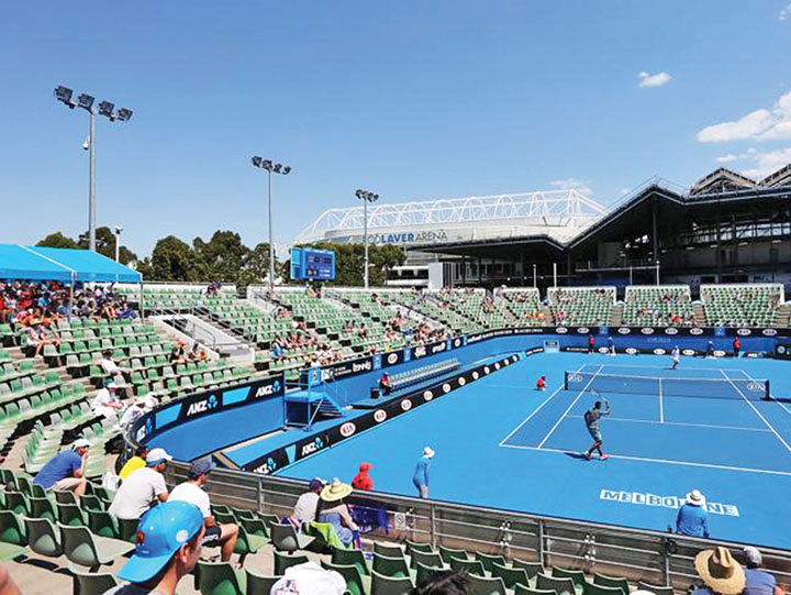 Tenis la 44° Celsius!