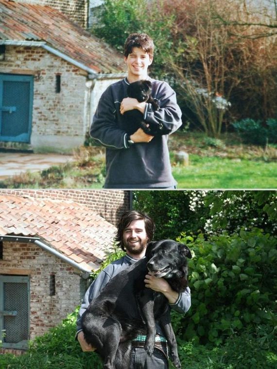 Dovada ca unele lucruri nu se schimba niciodata: Imagini cu animale domestice, atunci si acum!
