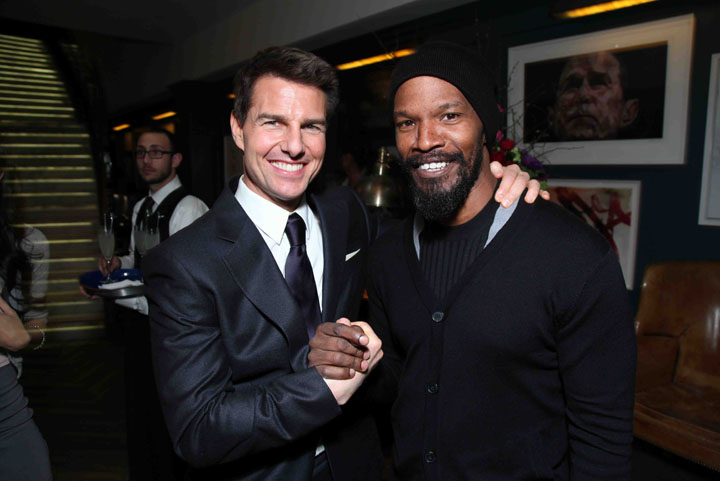 Tom Cruise e foc si para pe Jamie Foxx: “De ce m-ai injunghiat pe la spate?”