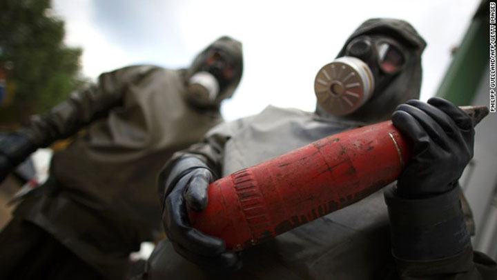 Bashar al-Assad ascunde arme chimice si biologice