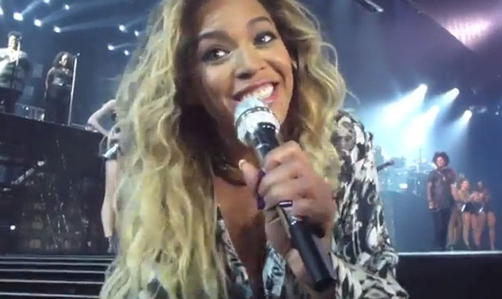 La prima vedere, Beyonce si-a intrerupt recitalul pentru un banal „Happy Birthday”