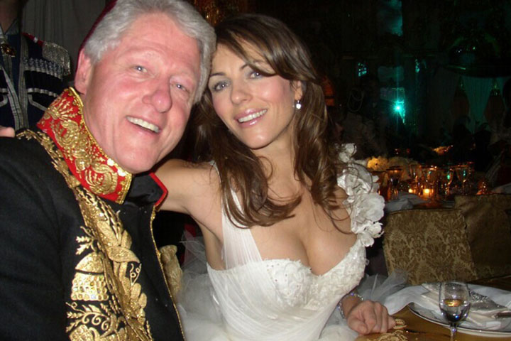 Relatia sentimentala dintre Elizabeth Hurley si Bill Clinton, un mare fas