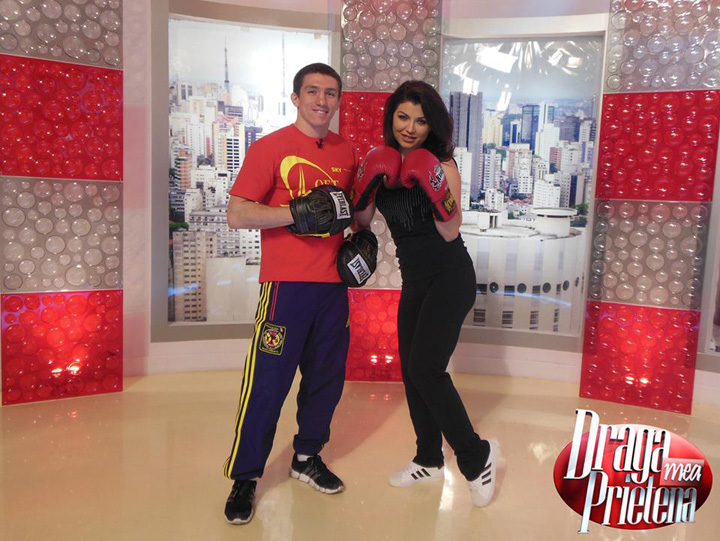 Claudia Ghitulescu s-a apucat de kickboxing