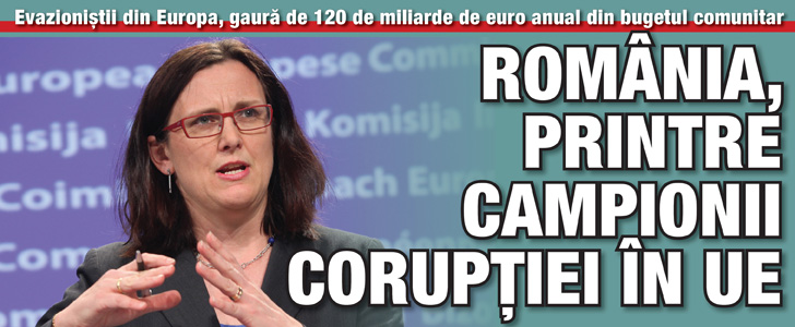 Romania, printre campionii coruptiei in UE