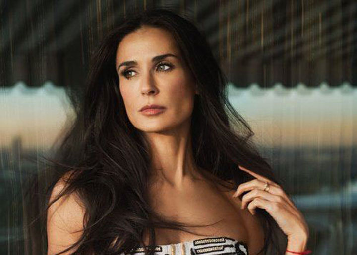 Bruce Willis, terorizat de Demi Moore