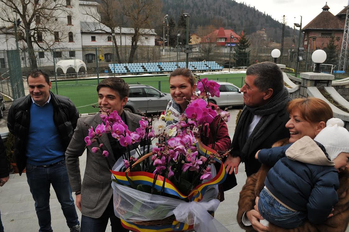 Simona Halep, de Dragobete, la Busteni