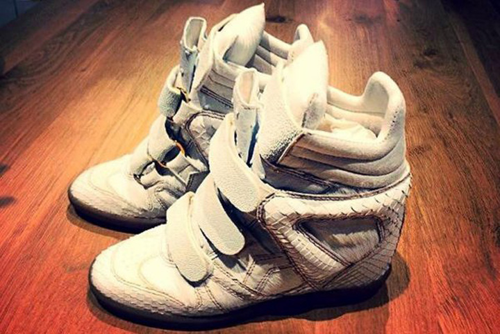 Isabel Marant nu isi mai suporta adidasii cu platforma!
