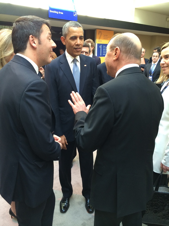 Summitul Securitatii Nucleare de la Haga: Traian Basescu a discutat cu Barack Obama