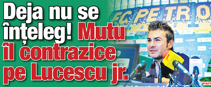Mutu il contrazice pe Razvan Lucescu: Titlul nu e pierdut, Steaua poate fi ajunsa!