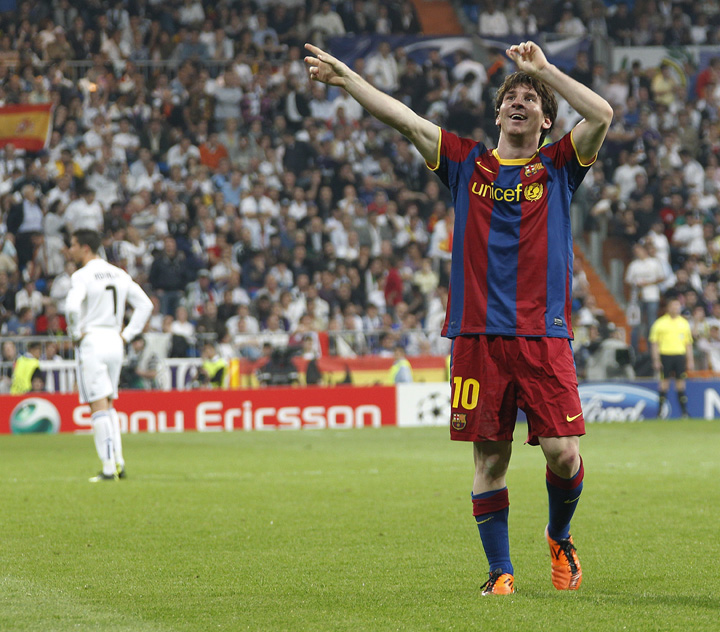 Messi a spulberat Realul de unul singur!