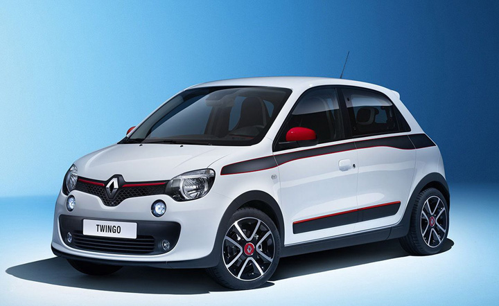 Renault Twingo alb - Ziarul National