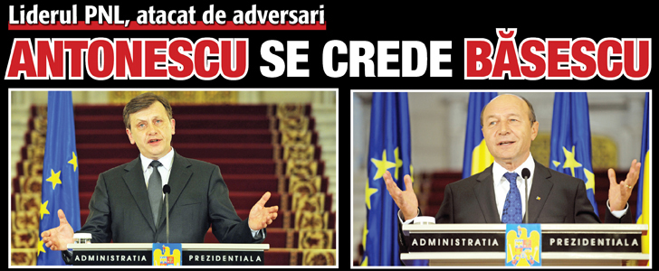 Crin Antonescu se crede Traian Basescu
