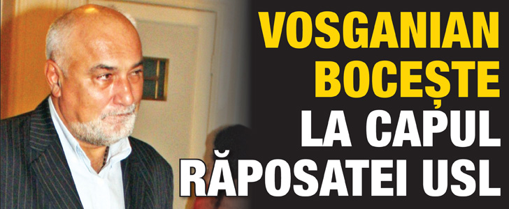 Varujan Vosganian boceste la capul raposatei USL