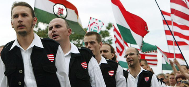 HUNGARY-FAR-RIGHT HUNGARIAN GUARD-02 - Ziarul National