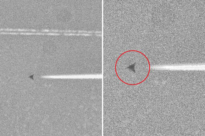 OZN sau avion militar secret? Naiba mai stie!