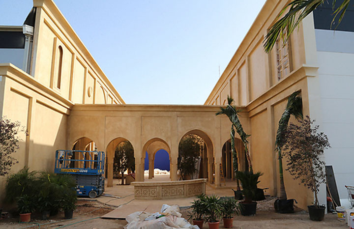Palatul lui Bashar al-Assad a fost reprodus in Israel