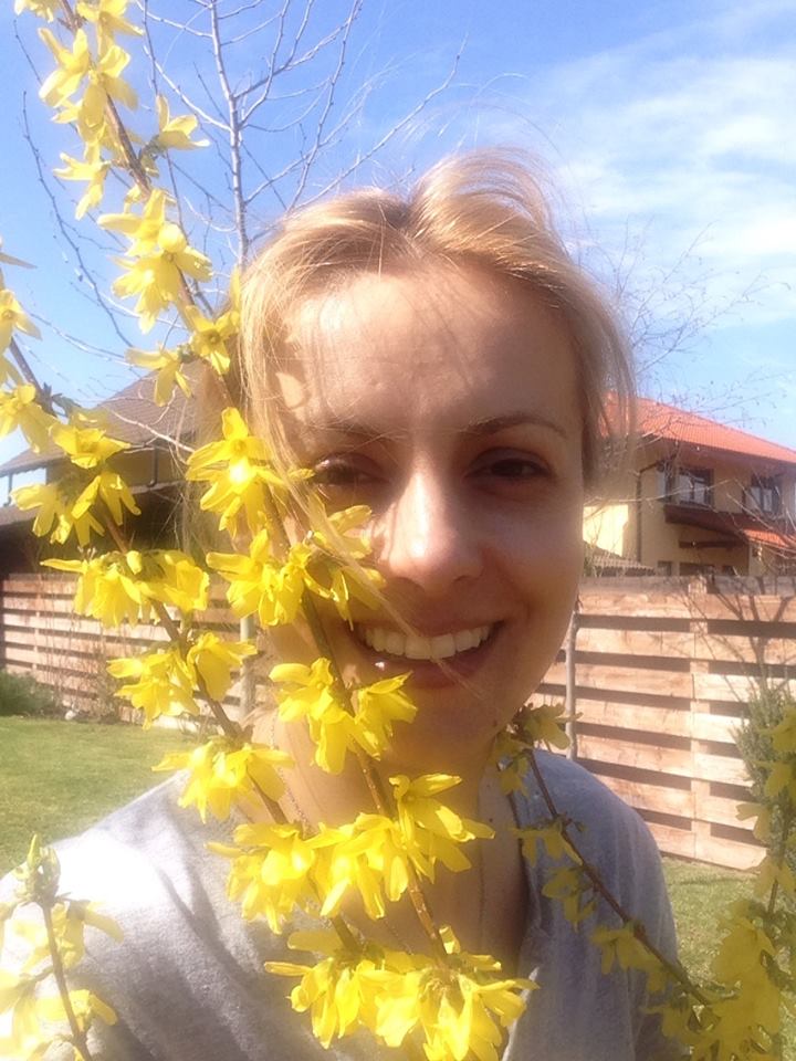 Simona Gherghe se bucura din plin de venirea primaverii! Iata ce a facut de dimineata!
