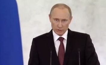 Putin, primul discurs dupa anexarea Crimeei:  A fost dintotdeauna parte din Rusia