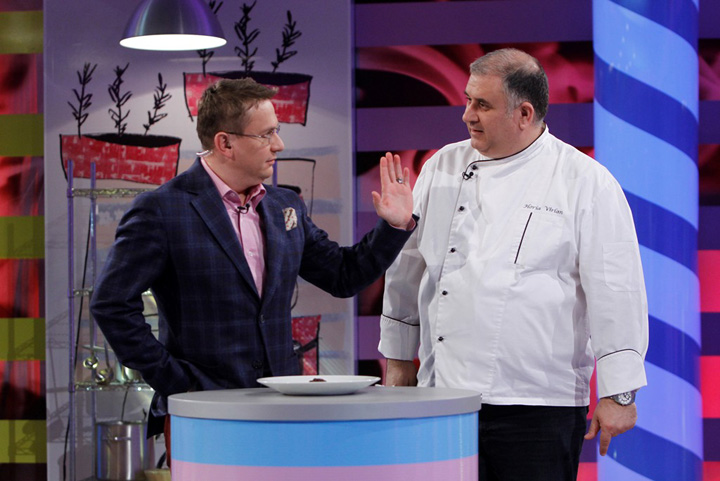 Meci de tenis intre Vizante si Virlan, la „Junior Chef”