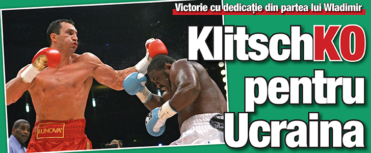 KlitschKO pentru Ucraina
