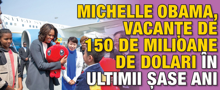 Michelle Obama, vacante de 150 de milioane de dolari in ultimii sase ani