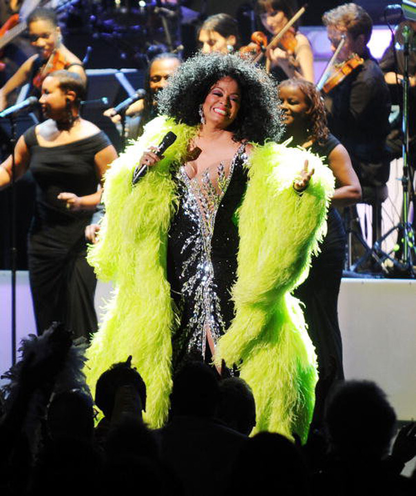 Diana Ross e o soacra de cosmar