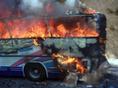 Panica si numeroase victime, urmare a exploziei unor autobuze, in Nigeria (VIDEO)